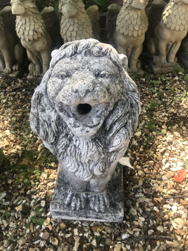 Lion Water Feature (Pair) (Sold 🐷)
