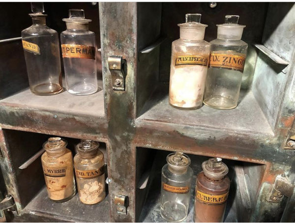 Victorian Brass & Copper sterilising cabinet 🔴 Sold - Image 4
